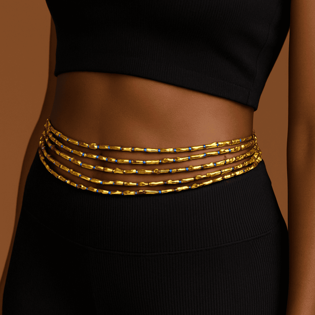 Royal Multi-Layered African Waistbeads Image
